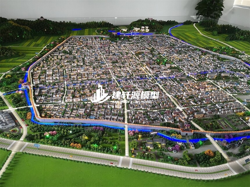 郑州城市规划模型