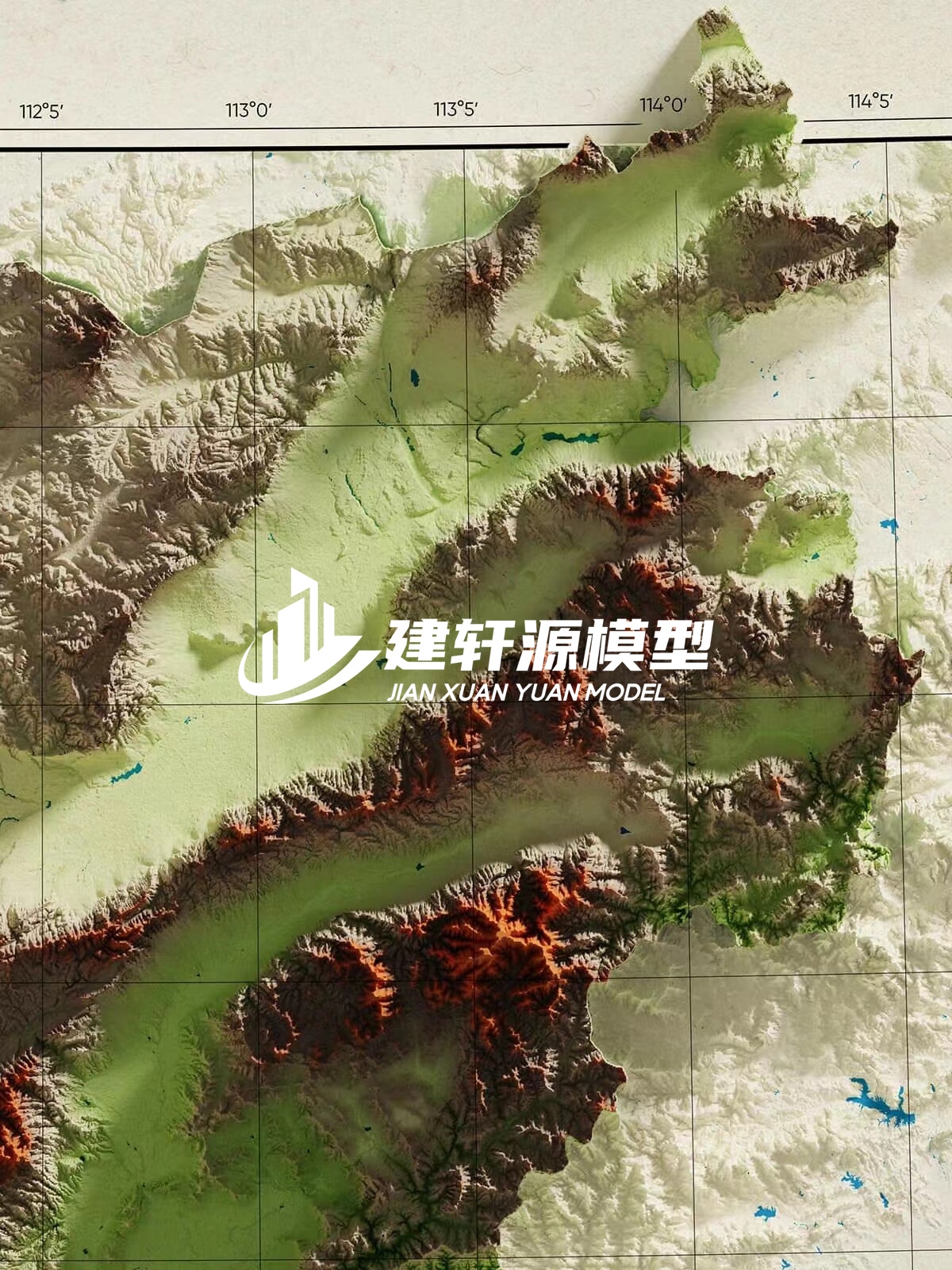 郑州地形模型制作