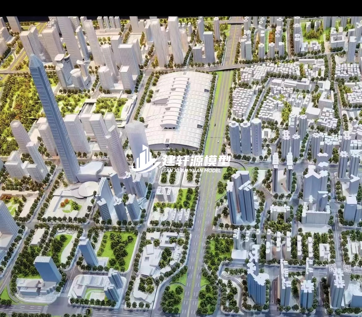 郑州城市规划模型